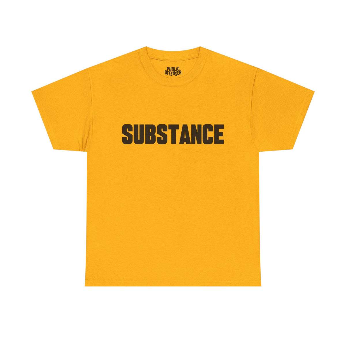 Substance – Funny Minimalist Sarcastic T-Shirt