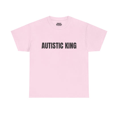 Autistic King – Funny Neurodivergent T-Shirt