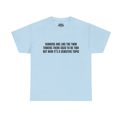 Sensitive Topic – Funny Sarcastic T-Shirt