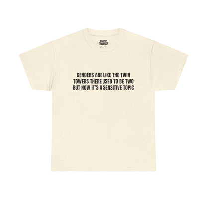 Sensitive Topic – Funny Sarcastic T-Shirt