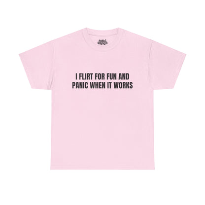 Flirt For Fun – Funny Sarcastic T-Shirt