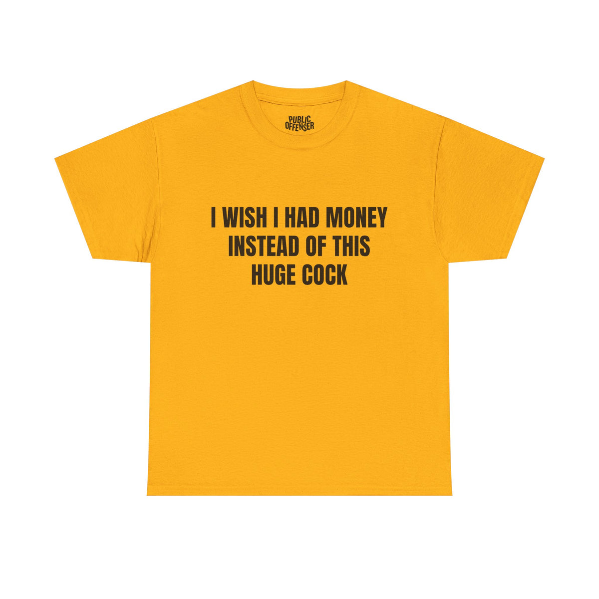 Huge Cock – Funny Adult Humor Novelty T-Shirt