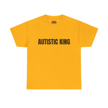 Autistic King – Funny Neurodivergent T-Shirt