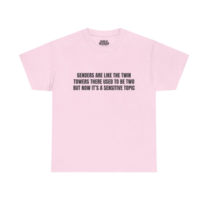 Sensitive Topic – Funny Sarcastic T-Shirt