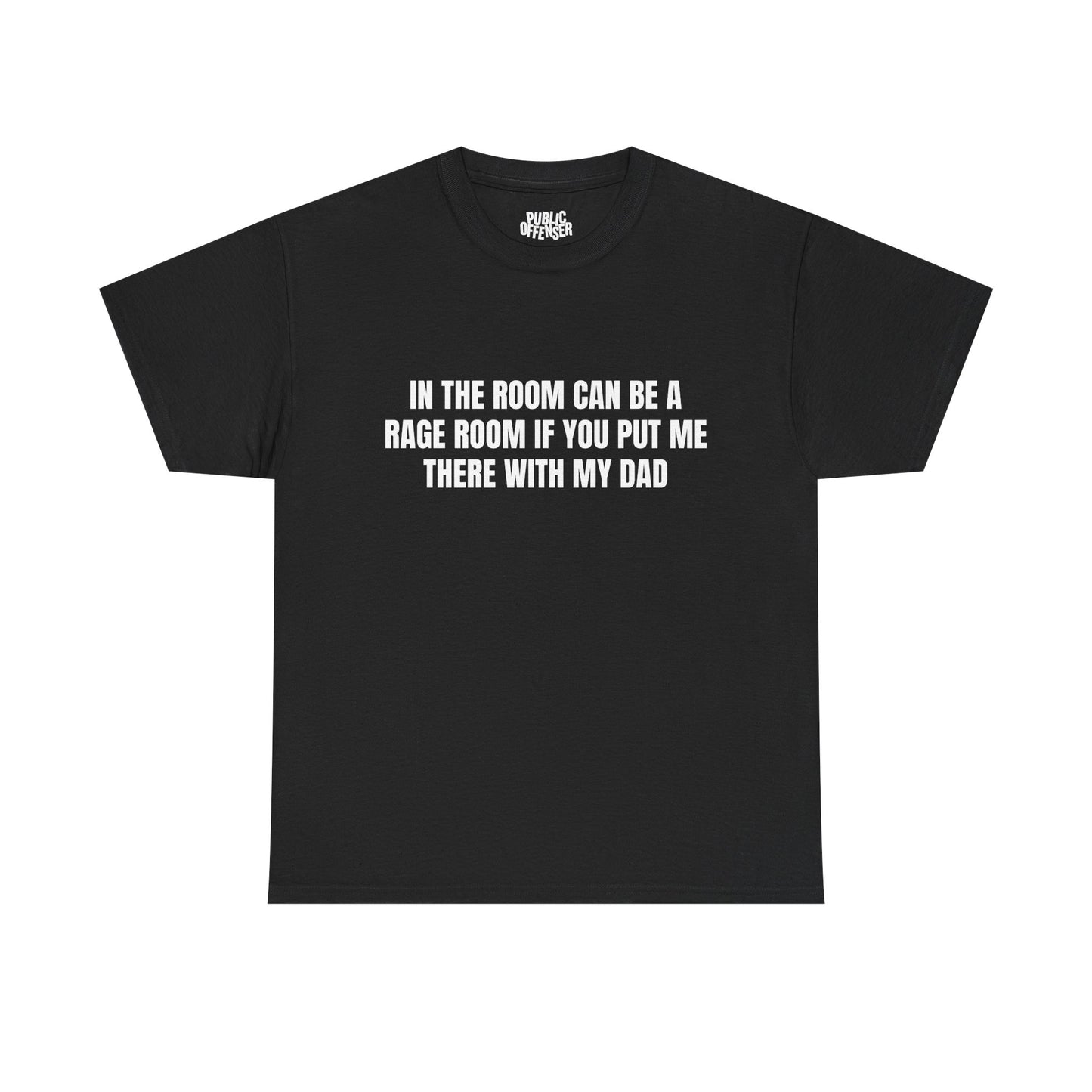 Dad Rage funny angry dad t-shirt alternate color, heavy cotton unisex tee