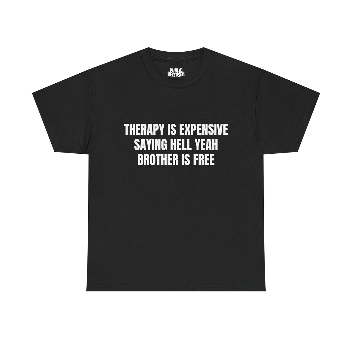 Hell Yeah Brother funny meme reaction t-shirt front view, heavy cotton unisex tee