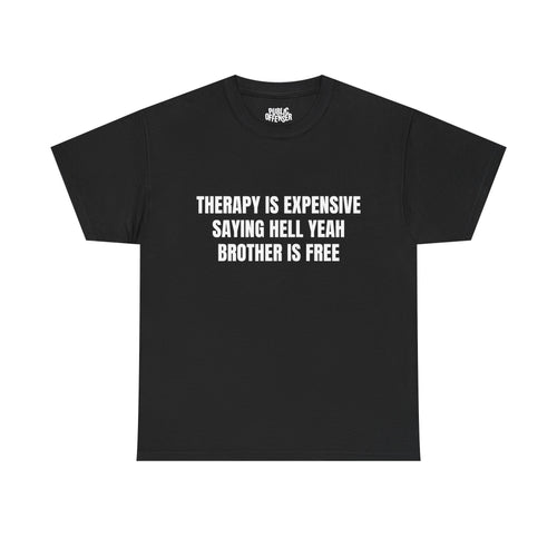 Hell Yeah Brother funny meme reaction t-shirt front view, heavy cotton unisex tee