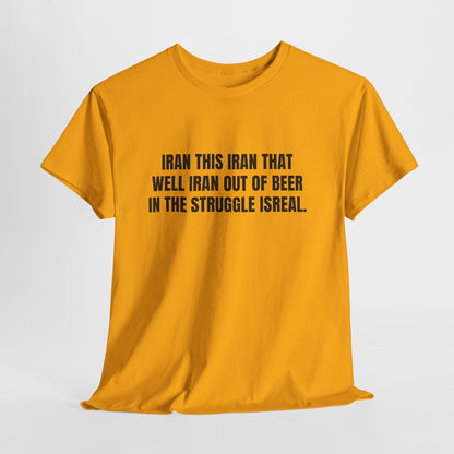 Out Of Beer – Funny Drinking T-Shirt