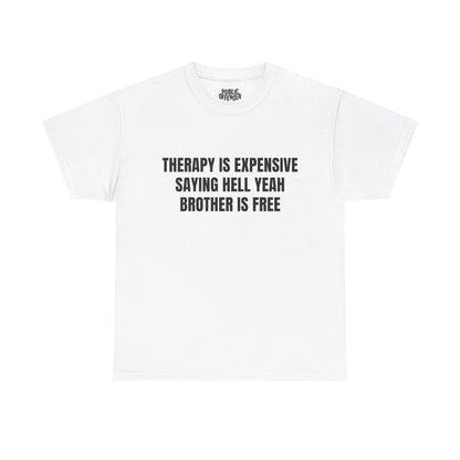Hell Yeah Brother funny meme reaction t-shirt alternate color, heavy cotton unisex tee