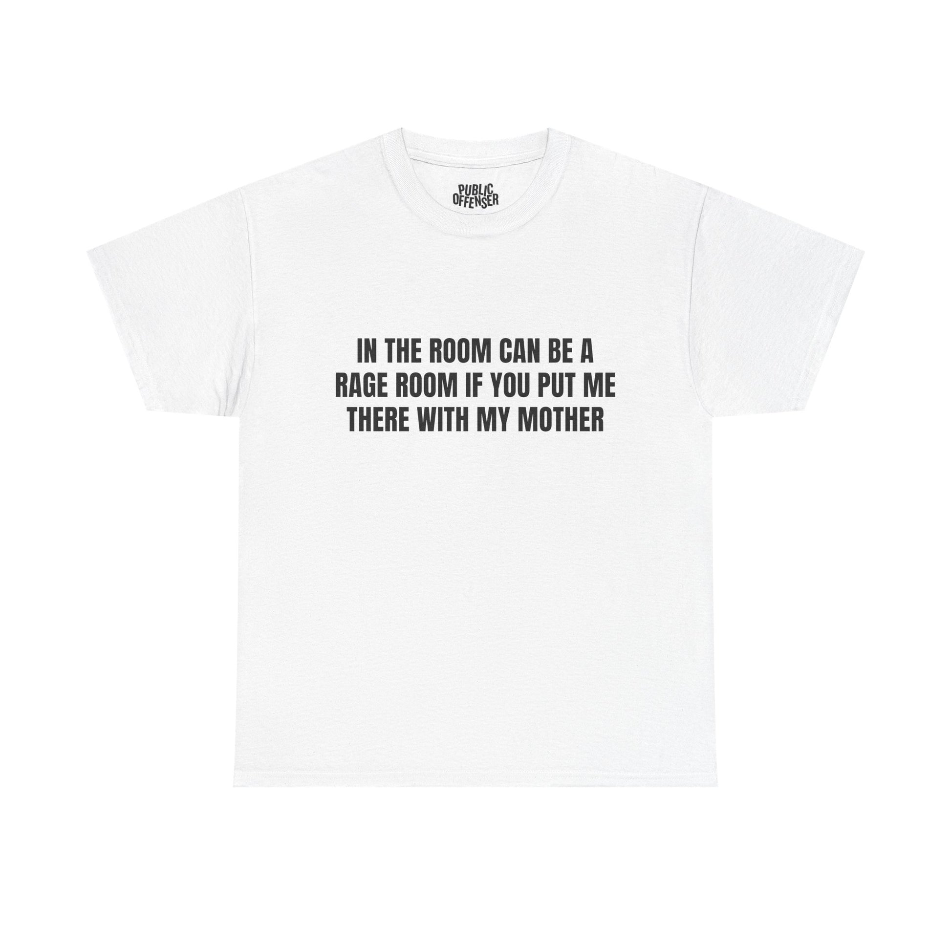 Mother Rage funny angry mom t-shirt alternate color, heavy cotton unisex tee