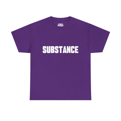 Substance – Funny Minimalist Sarcastic T-Shirt