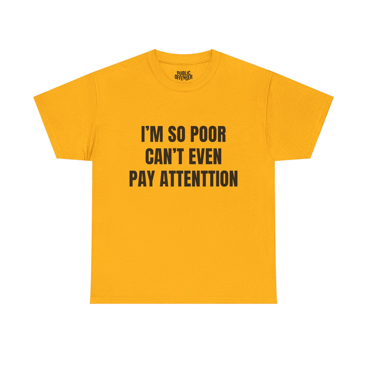 Can't Pay Attention – Funny ADHD T-Shirt