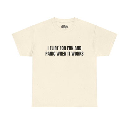 Flirt For Fun – Funny Sarcastic T-Shirt