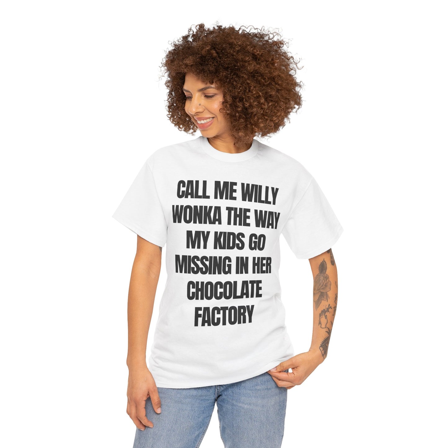 call me willy wonka the way my kids go missing in her chocolate factory