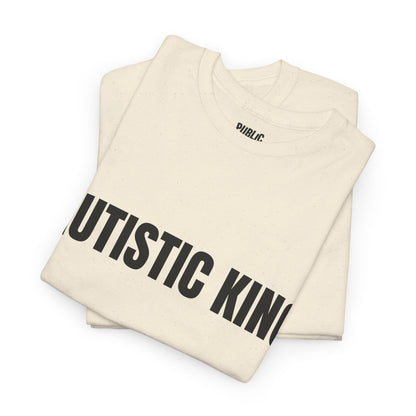 Autistic King – Funny Neurodivergent T-Shirt